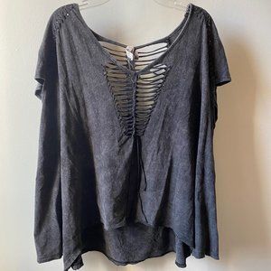 Free People Cut Shirt